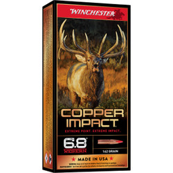 Winchester 6.8 Western 162 Grain Copper Impact EPC 20 Rd